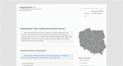 Desktop Screenshot of fryzjer.profesjonalne-uslugi.pl